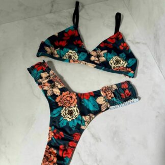 Set Cassia Flor Azul