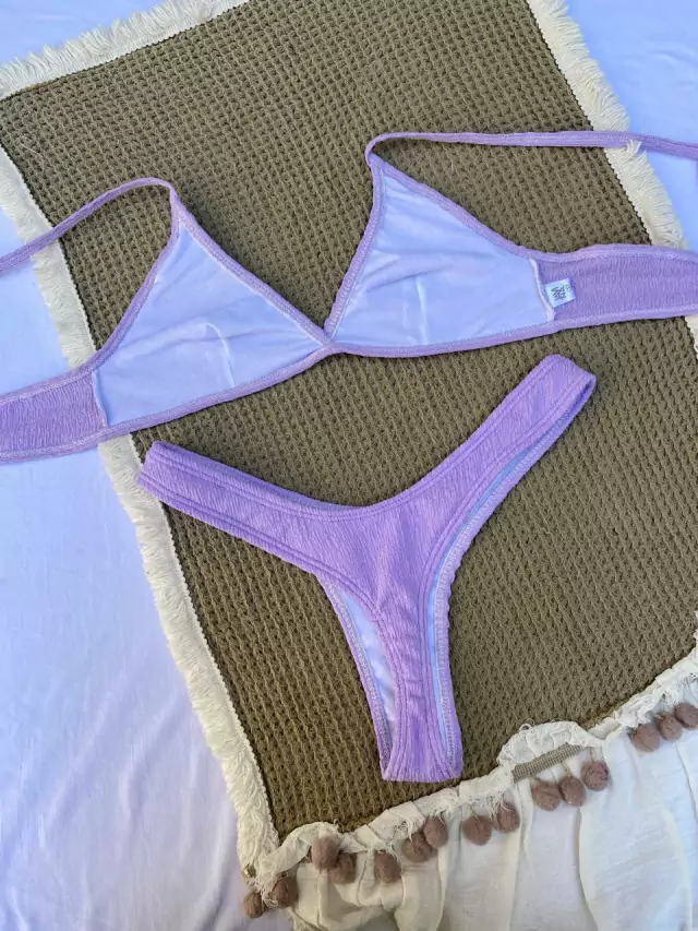 Bikini Tiara Texturada Lila - Image 3