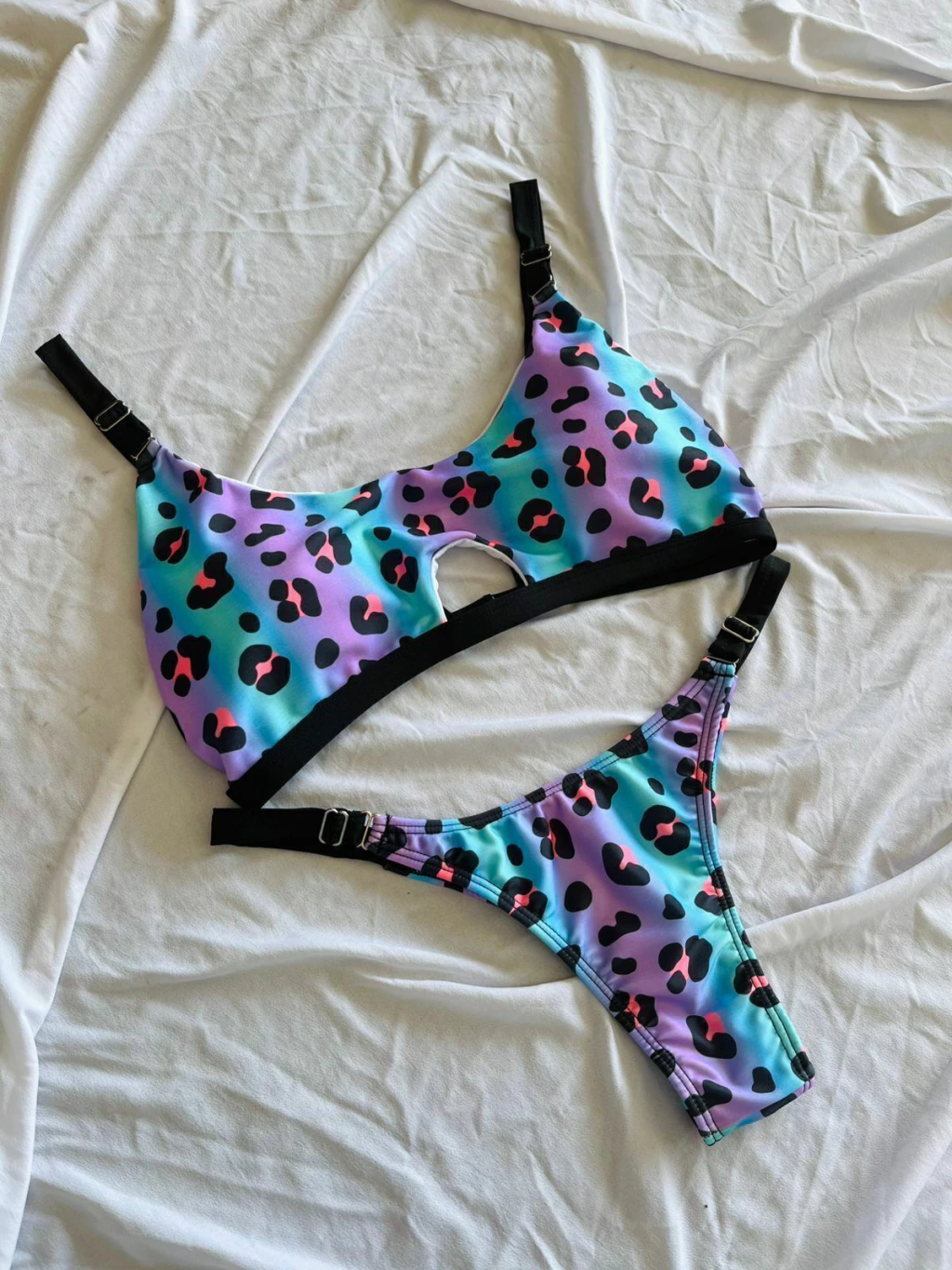 Bikini Fedra Print Neon